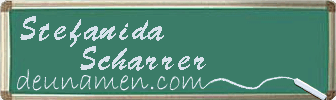 Stefanida Scharrer Visitenkarte